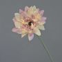 Gerbera artificial PAMILLA, rosa antiguo, 65cm, Ø12cm