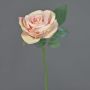 Rosa artificial NIKOLETA, rosa, 30cm, Ø12cm