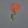 Protea artificial BAILY, naranja, 50cm, Ø12cm