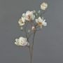 Magnolia artificial KOSTAS, crema-rosa, 80cm, Ø5-8cm