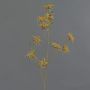 Rama de hamamelis artificial XYLA, flores, naranja-amarillo, 70cm, Ø5cm