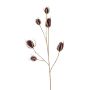 Cardo artificial OKKO, rojo-oro, 75cm