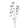 Cardo artificial LOUKAS, rojo oscuro, 70cm, Ø1,5cm