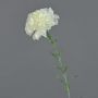 Clavel artificial NIRUSHA, blanco, 65cm
