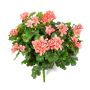 Geranio artificial KAISA en varilla de ajuste, rosa, 35cm