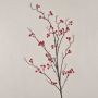 Rama artificial de Gaultheria LEERDIK con bayas, roja, 120cm