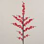 Rama de Ilex artificial KUNJUAM con bayas, rojo, 80cm