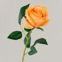 Rosa textil SEENSA, naranja, 55cm Ø7cm