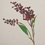 Rama de saúco artificial TEITH con frutos, rojo burdeos, 40cm
