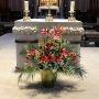 Magia floral en la iglesia