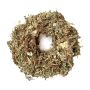 Corona de flores secas MACARENA en corona de paja, Phalaris, crema-natural, Ø25cm