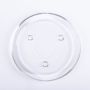Plato para velas redondo de cristal VINCENTIA, transparente, Ø14cm
