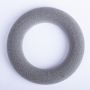 Corona de espuma RUJA para flores artificiales, gris, Ø15cm