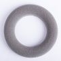 Corona de espuma RUJA para flores artificiales, gris, Ø17cm
