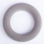 Corona de espuma RUJA para flores artificiales, gris, Ø20cm