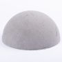 Media bola de espuma YERAY para flores artificiales, gris, 13cm, Ø25cm
