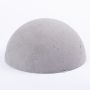 Media bola de espuma YERAY para flores artificiales, gris, 10cm, Ø20cm