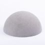 Media bola de espuma YERAY para flores artificiales, gris, 8cm, Ø15cm