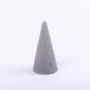 Cono de espuma ZOILA para flores artificiales, gris, 10cm, Ø5cm