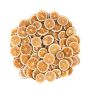 Rodajas de naranja secas LILLEMOR, verdes, Ø 4-6 cm, 250 g
