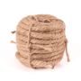 Cinta de yute KALF, natural, 9m, Ø1cm