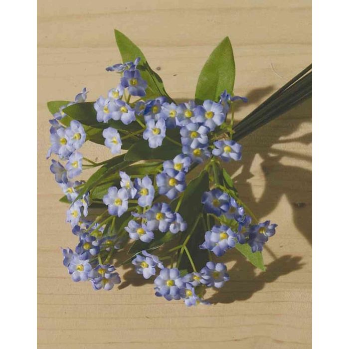 Ramo de flor artificial nomeolvides JOSIE, azul claro, 15cm
