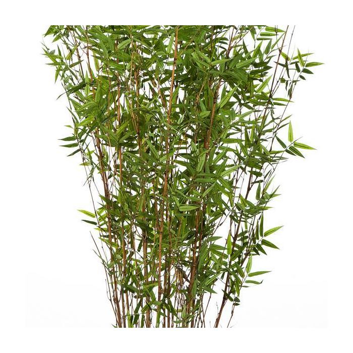 Árbol de bambú artificial DAYA, troncos naturales, verde, 190cm - Árboles  artificiales