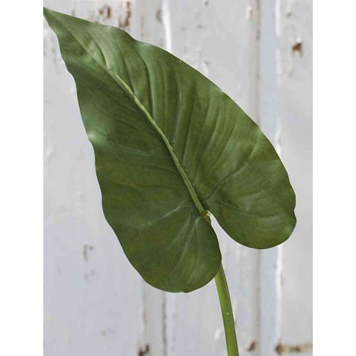 Hoja de cala artificial YELLA, verde, 85cm