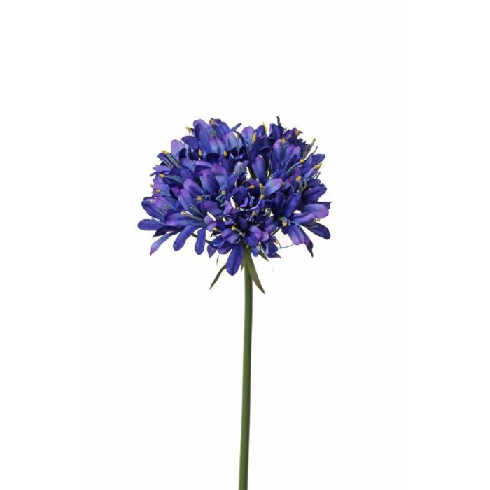 Agapanto artificial MAILIN, azul-lila, 70cm, Ø13cm - Flores artificiales