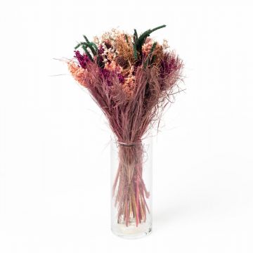 Ramo de flores secas HARRIET con puño, rosa, 40cm, Ø20cm