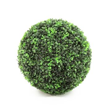 Bola de boj artificial HEINZ, rejilla de plástico, Ø35cm