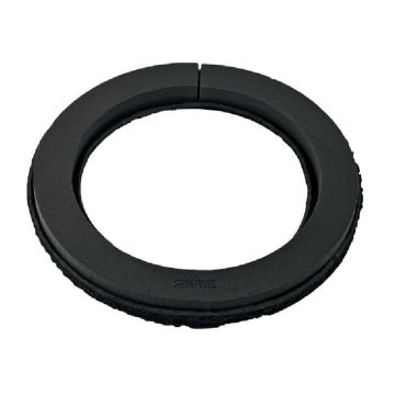 OASIS Black Ideal Masa para flores frescas Corona RADKA, biolit, papel reciclado, negro, 6 cm, Ø 51 cm