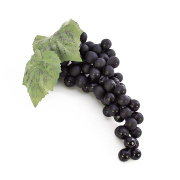 Racimo de uvas artificial CANDELA, azul, 30cm, Ø10cm