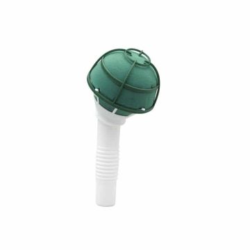 OASIS Esponja para flores frescas Soporte para ramo de novia ARIYA con mango de plástico en ángulo, rejilla, verde, Ø 7 cm OASIS Esponja para flores frescas Soporte para ramo de novia ARIYA con mango de plástico en ángulo, rejilla, verde, Ø 7 cm