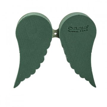 Espuma para flores frescas OASIS Alas YOSITA, floristería funeraria, base de madera Bioline, dispositivo para colgar, verde, 22,5 x 25,5 x 3,5 cm Espuma para flores frescas OASIS Alas YOSITA, floristería funeraria, base de madera Bioline, dispositivo para colgar, verde, 22,5 x 25,5 x 3,5 cm
