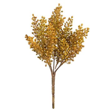 Arbusto de saúco artificial BERINDA con bayas, varilla, amarillo, 30 cm