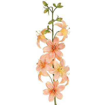 Lirio artificial LABRICKA, rosa-amarillo, 100 cm, Ø 9 cm