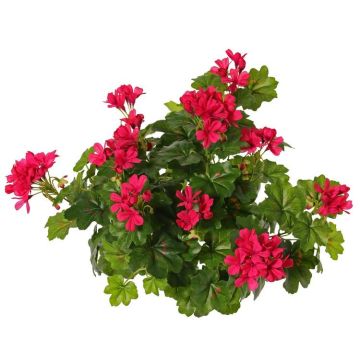 Geranio artificial MIA en varilla, rosa, 40 cm, Ø5-8 cm