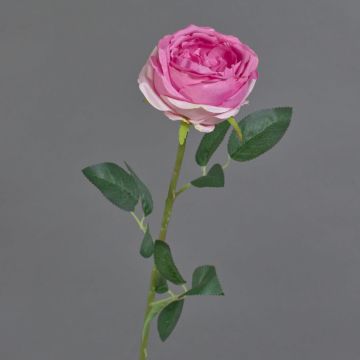 Flor artificial rosa THYRI, rosa fuerte, 65 cm