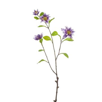 Rama decorativa clemátide RUHNA, lila, 75 cm
