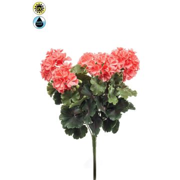 Geranio artificial BAKLIN en varilla, crossdoor, rosa, 40 cm