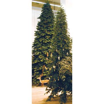 Árbol de Navidad artificial KONRAD, con piñas, 390cm, Ø225cm