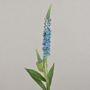 Flor artificial verónica LORETA, azul claro, 75cm