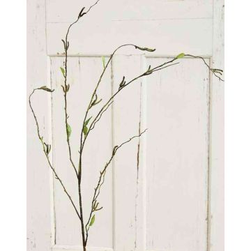 Rama artificial de abedul AZIR con flores, marrón-verde, 125cm