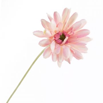 Gerbera con tallo artificial VIRGINIA, rosa, 55cm, Ø11cm