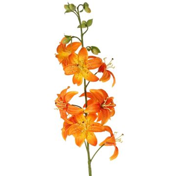 Lirio artificial LABRICKA, amarillo anaranjado, 100 cm, Ø 9 cm