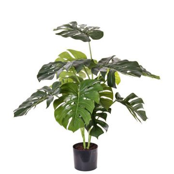 Philodendron Monstera artificial ARELIUS, verde, 85cm