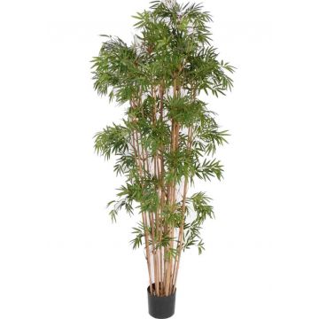 Bambú artificial NARO, 3360 hojas, verde, 210cm
