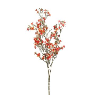 Rama artificial de flor estrella YAXKIN, naranja, 65 cm