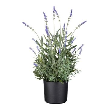 Flor decorativa de lavanda JARFA, morada, 50 cm